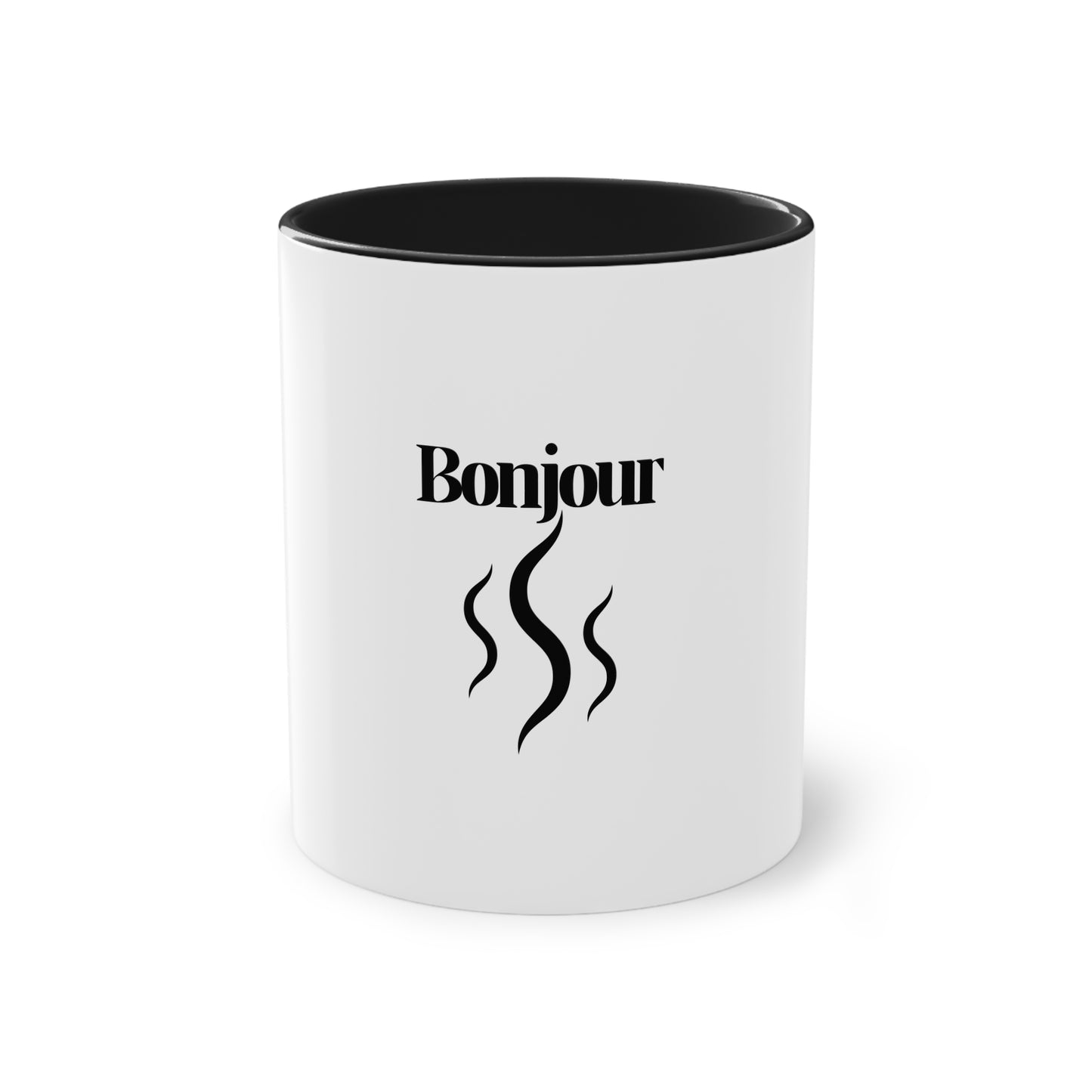 Mug à café bicolore, 11oz