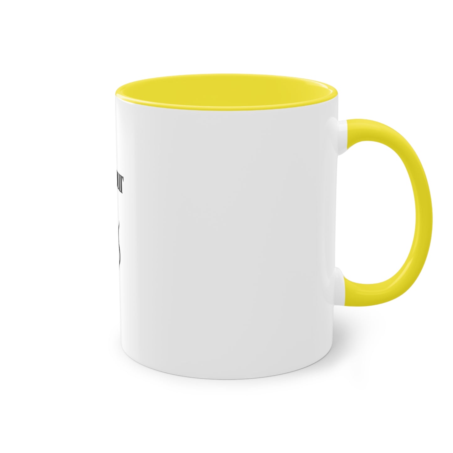 Mug à café bicolore, 11oz